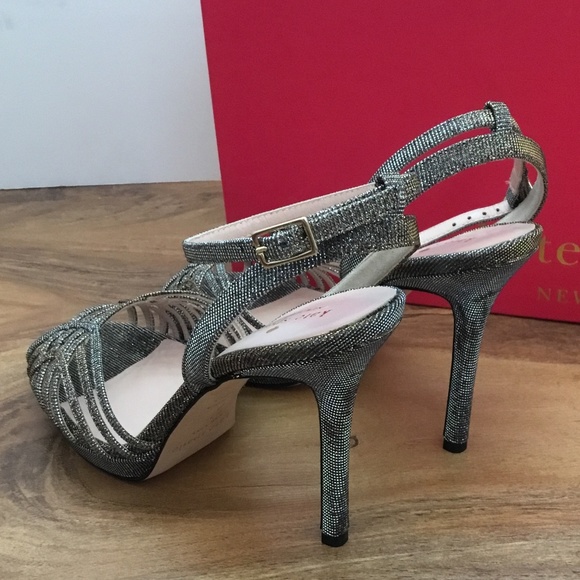 Kate Spade Bronze Women's Platform Heels Sandals - Picture 5 of 6